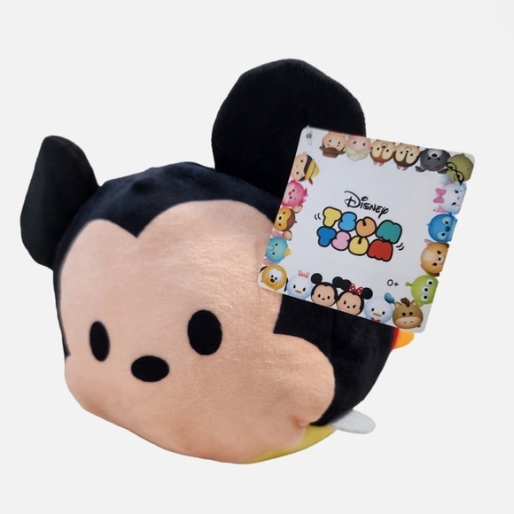 Disney Tsum Tsum Mickey Mouse Stackable Plush 7" Stuffed Collect & Snuggle - Picture 1 of 7